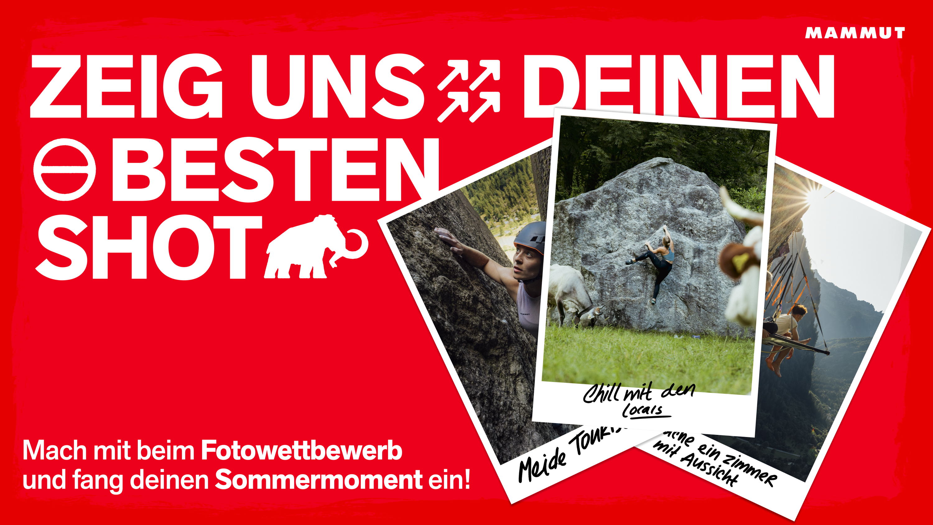 Mammut startet globalen Fotowettbewerb mit Ausrüstung im Wert von 60.000 € – und versteckt sie rund um die Welt.