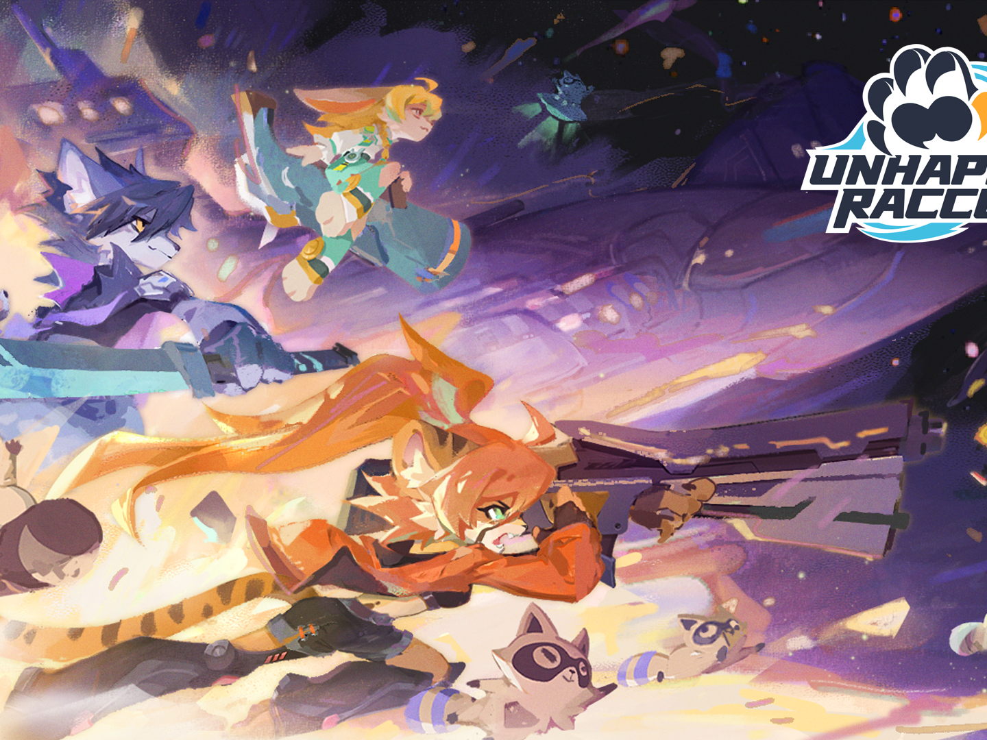 3D Action Roguelike ‘Unhappy Racoon’ Opens Pre-registration