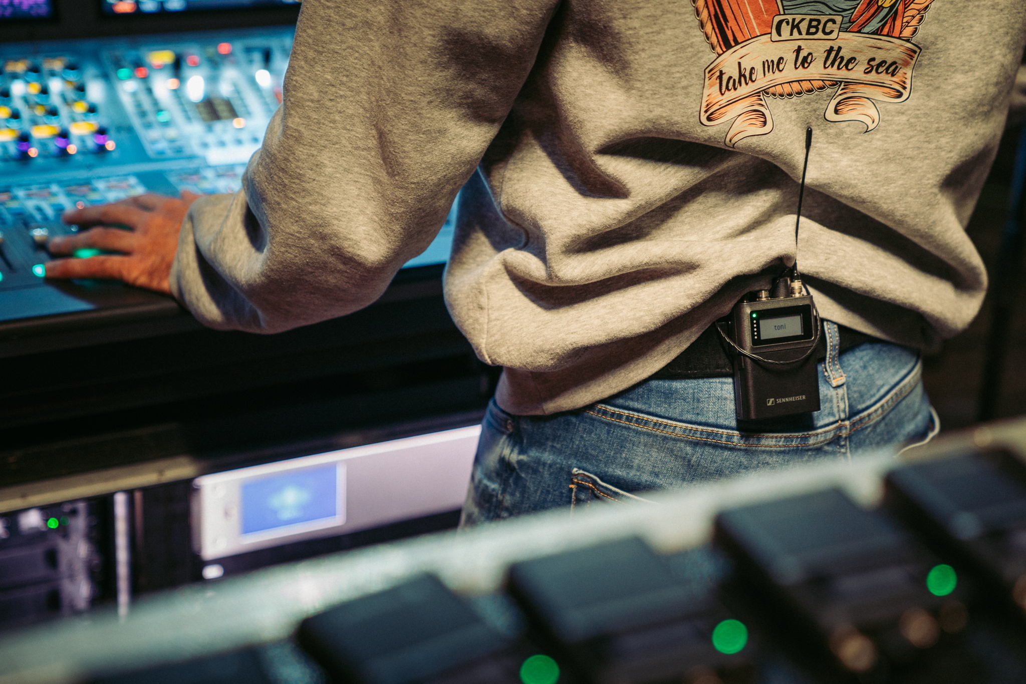 A ‘spectacular feature’: the monitor engineer can monitor the in-ear volume of the artists and carefully set it to a healthy level A ‘spectacular feature’: the monitor engineer can monitor the in-ear volume of the artists and carefully set it to a healthy level