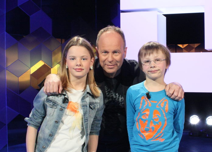Camiel, Ben en Julie (c) VRT