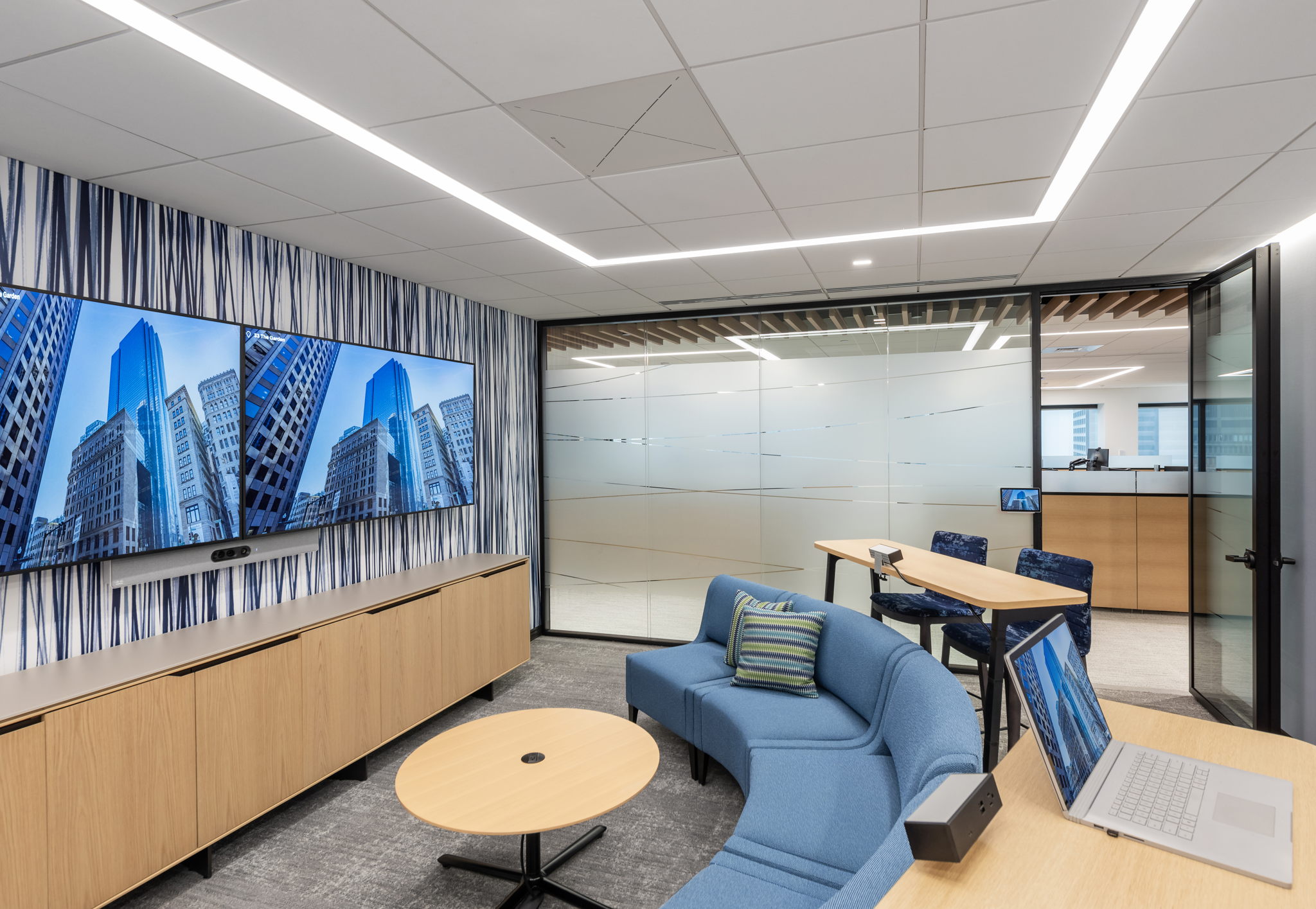 Salle de conférence B au siège du client à Boston