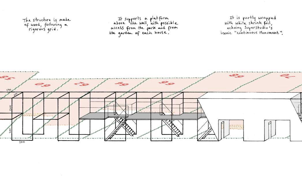 Planschetsen van Adrien Tirtiaux voor Boven de Muur - Tracing The Future