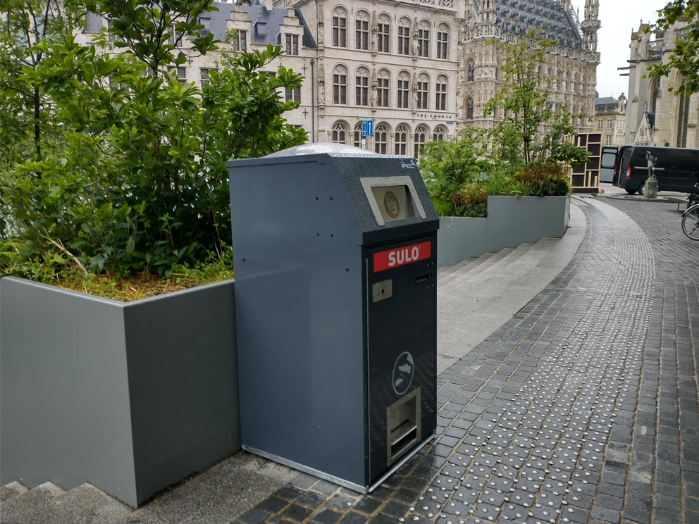 Stad Leuven experimenteert met slimme en grotere vuilnisbakken