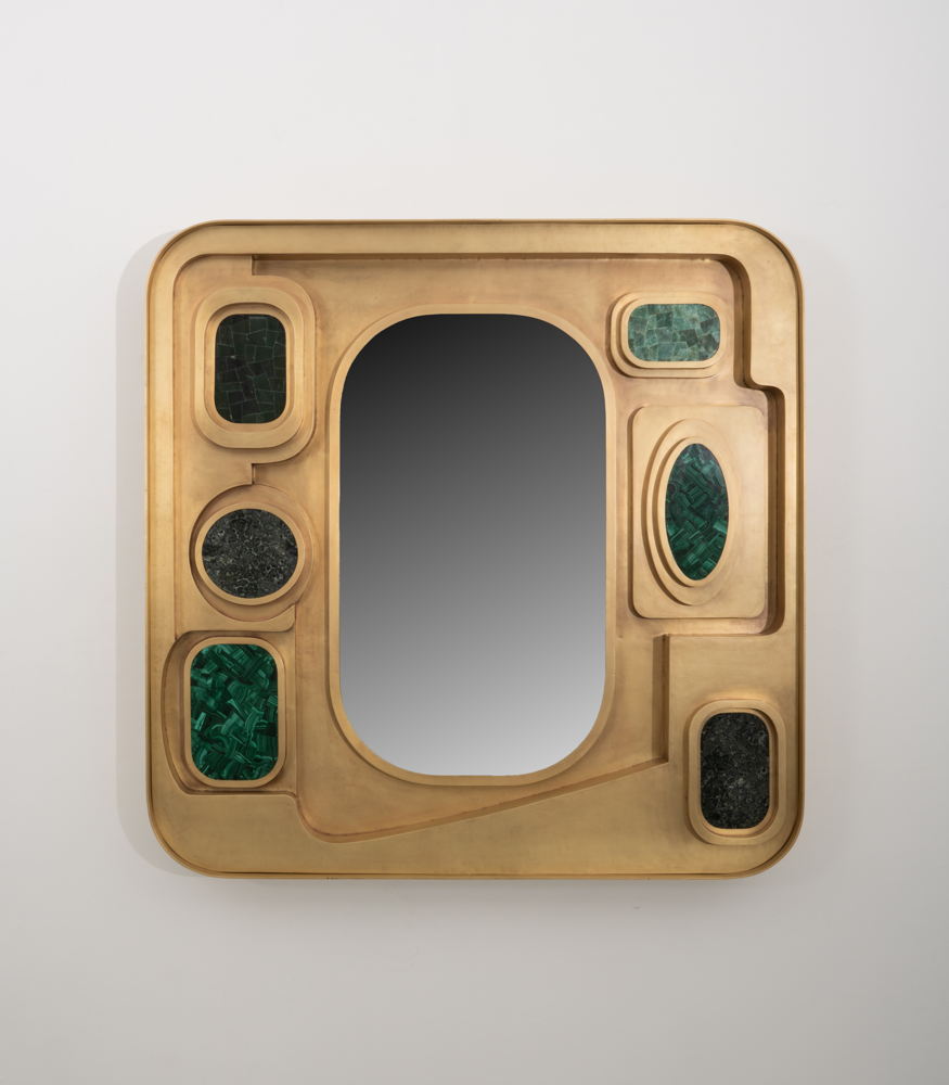 Kohinoor Mirror, 2024 by Vikram Goyal for The Future Perfect at Design Miami. 2024 (Image courtesy of The Future Perfect) (1)