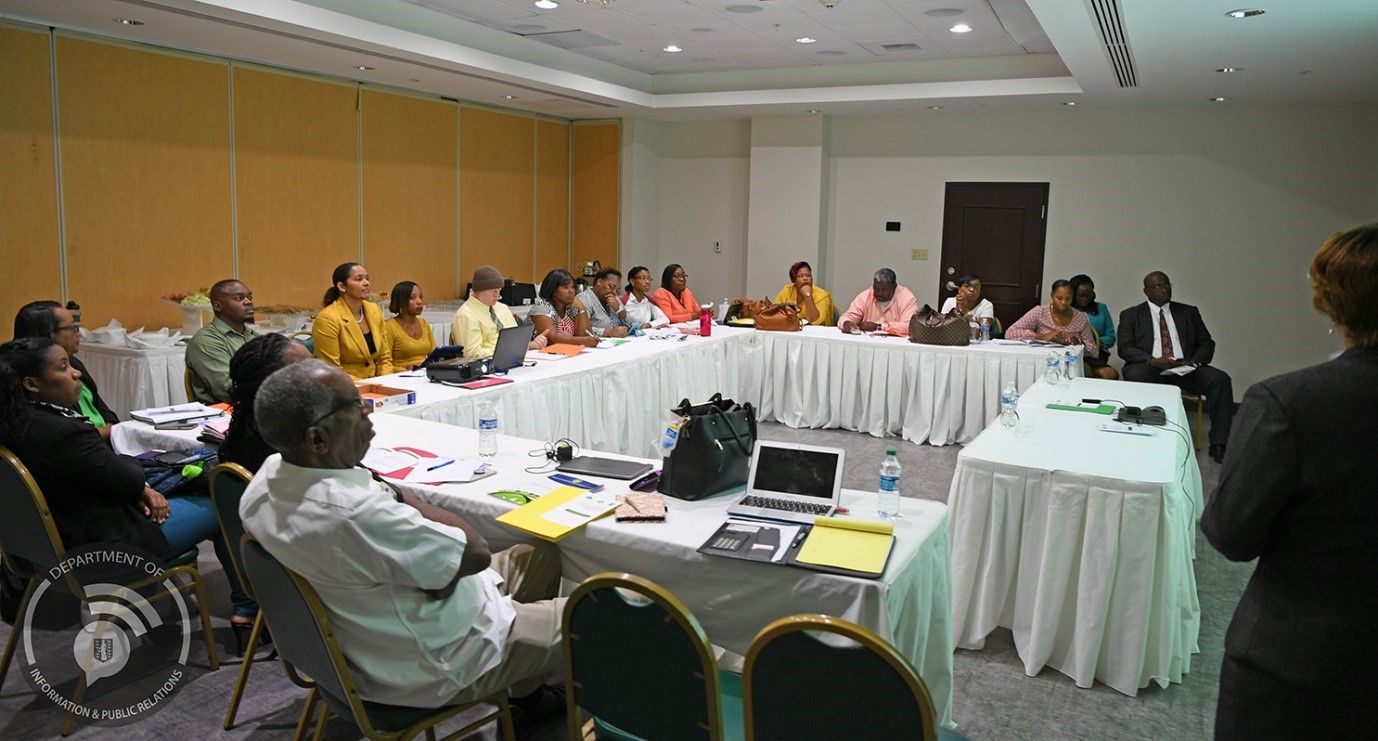 Workshop held in the BVI.
