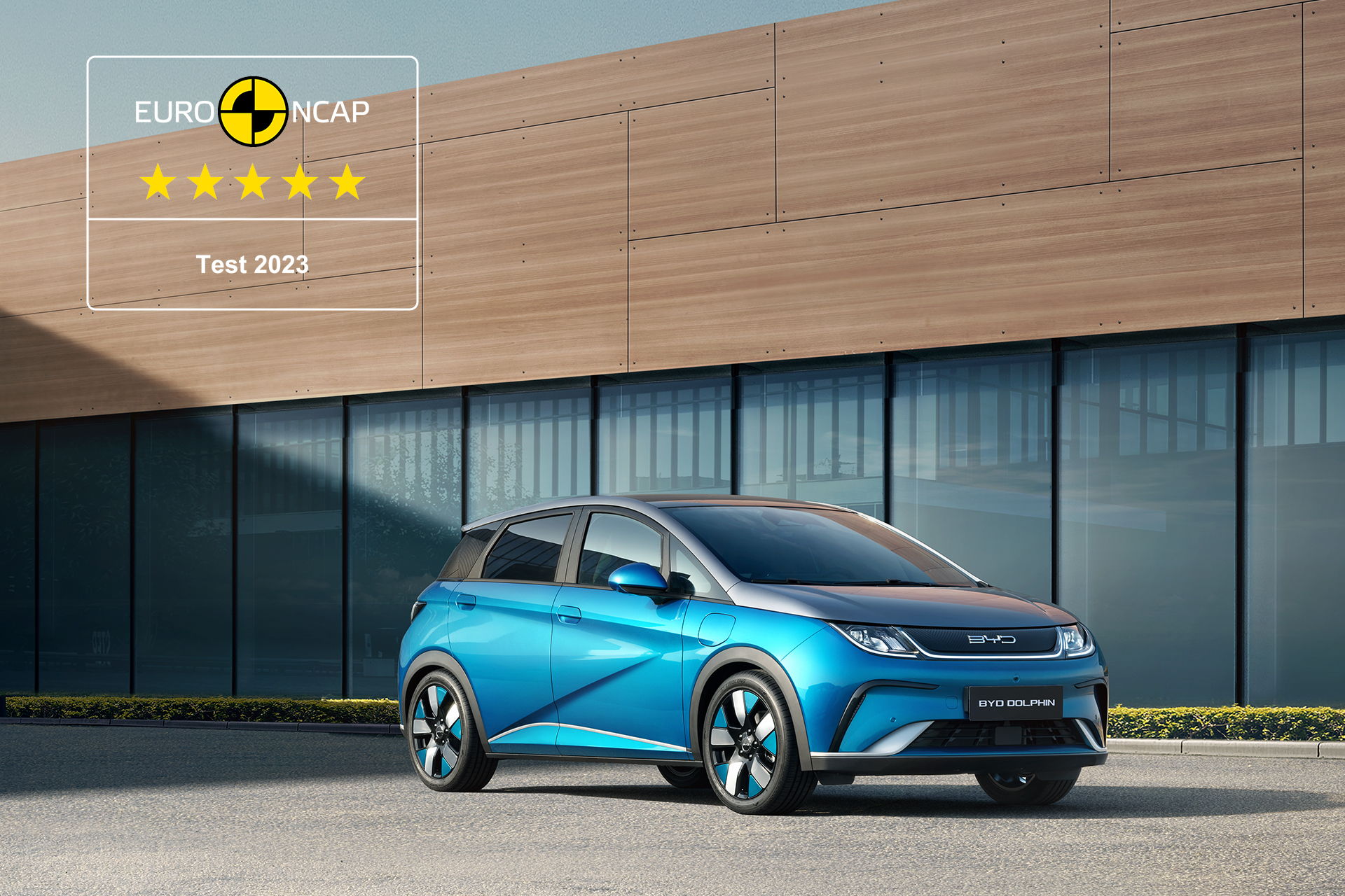 BYD DOLPHIN scores five-star rating in Euro NCAP safety tests
