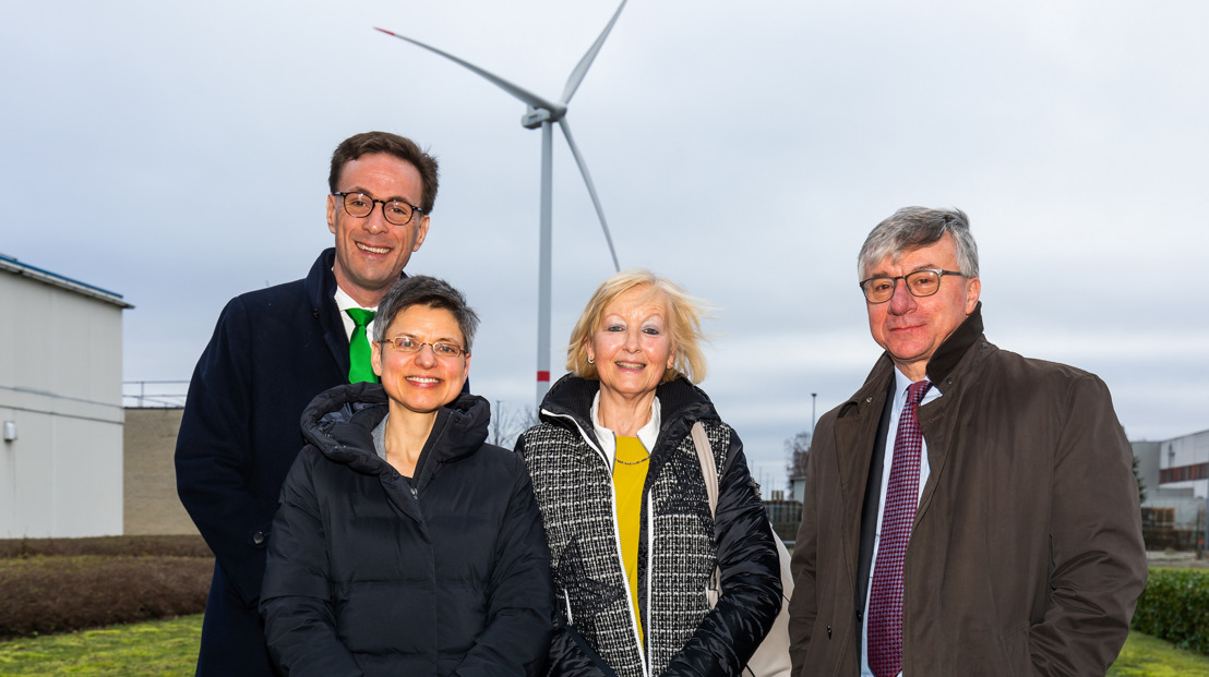 Trois nouvelles éoliennes dans la zone d'activité de Geel-West