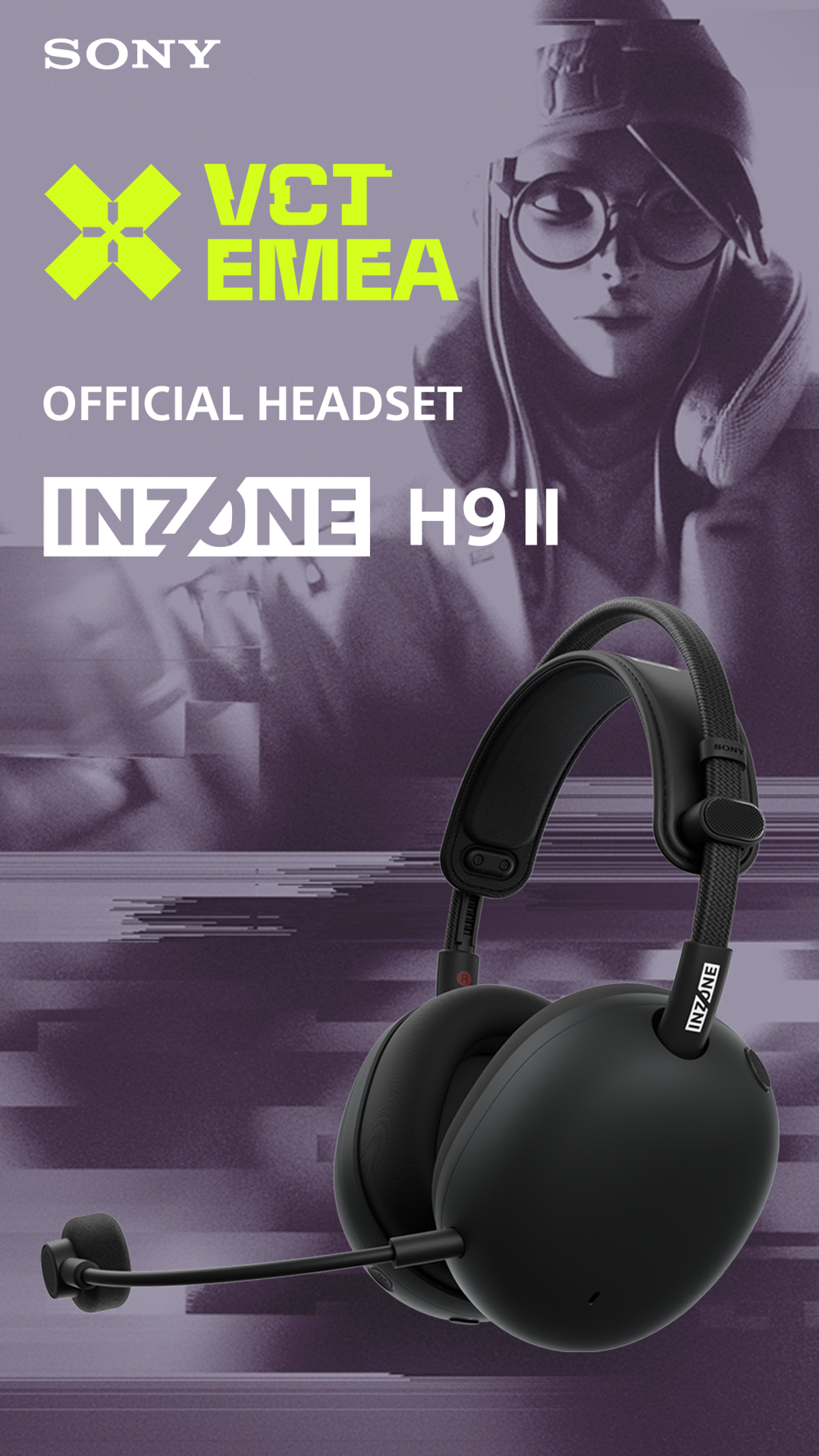 Sony Partners with ​​​​VCT EMEA 2026, Providing INZONE H9 II as Official Headset 