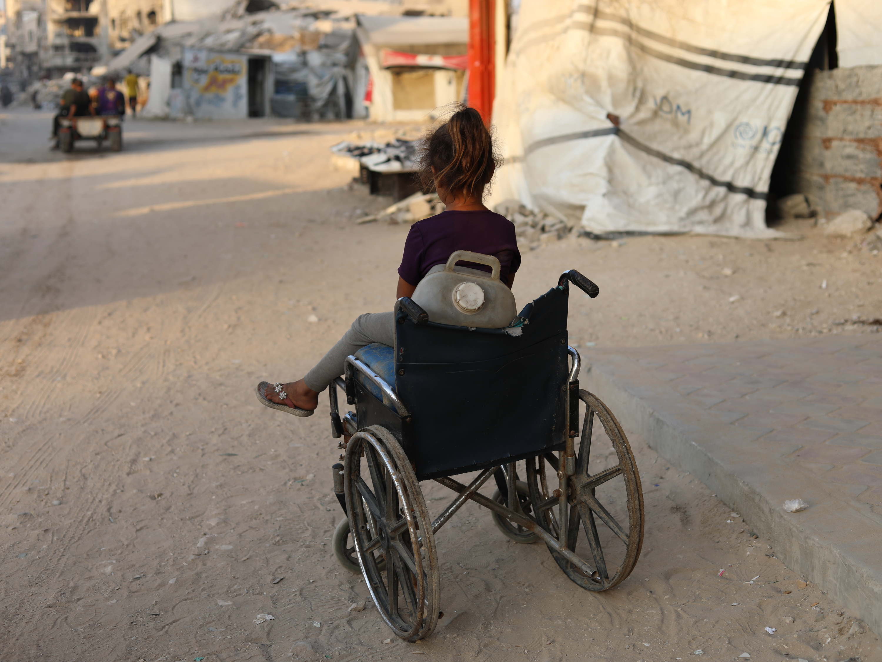 Las autoridades israelíes privan de agua a los palestinos en Gaza