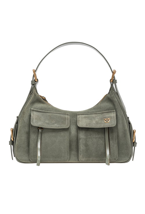 PINKO_SS25_CARGO BAG MAXI SUEDE_465 EUR
