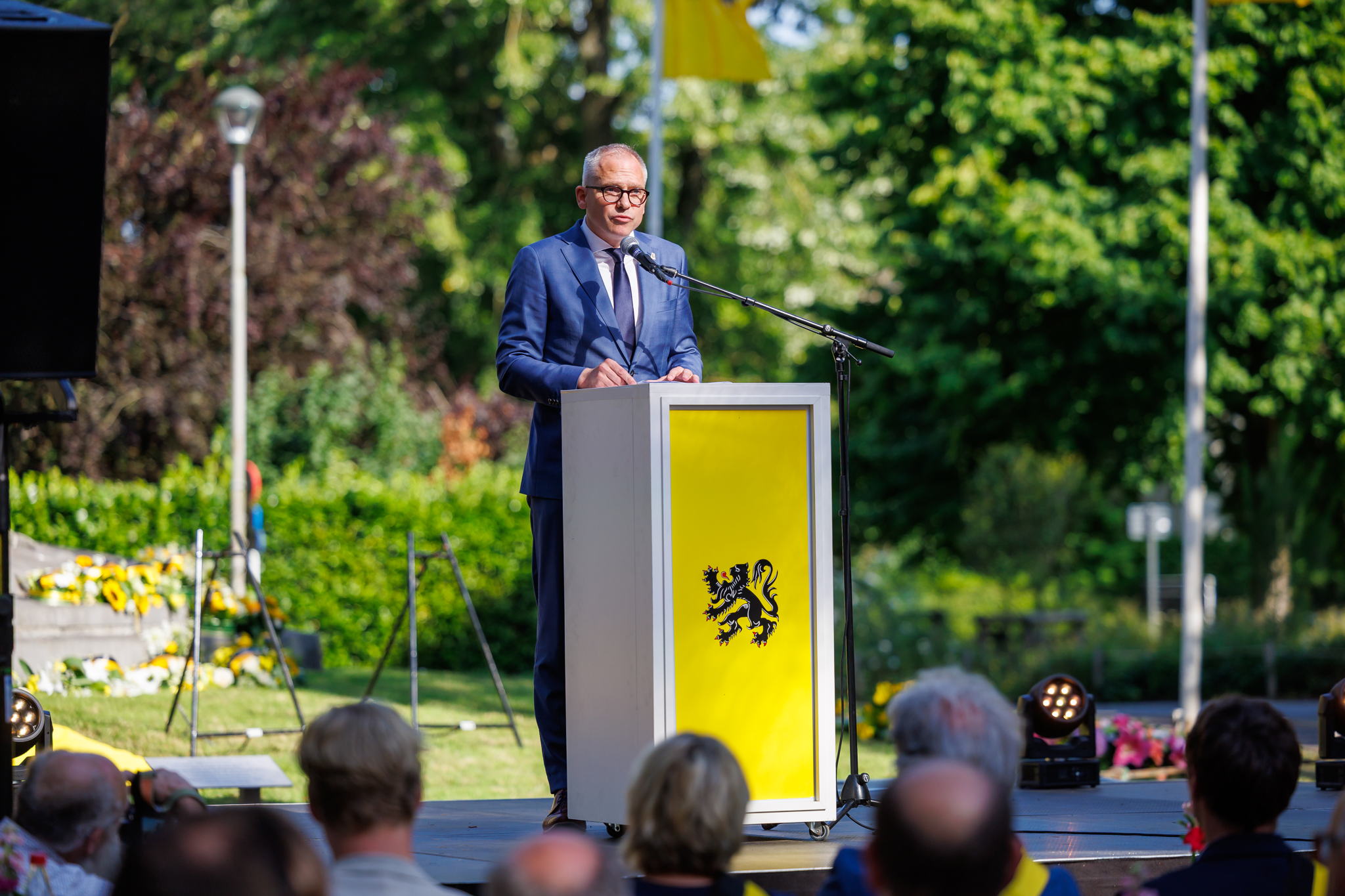 Minister president focuses on ongoing struggle for greater autonomy in Flanders Day speech