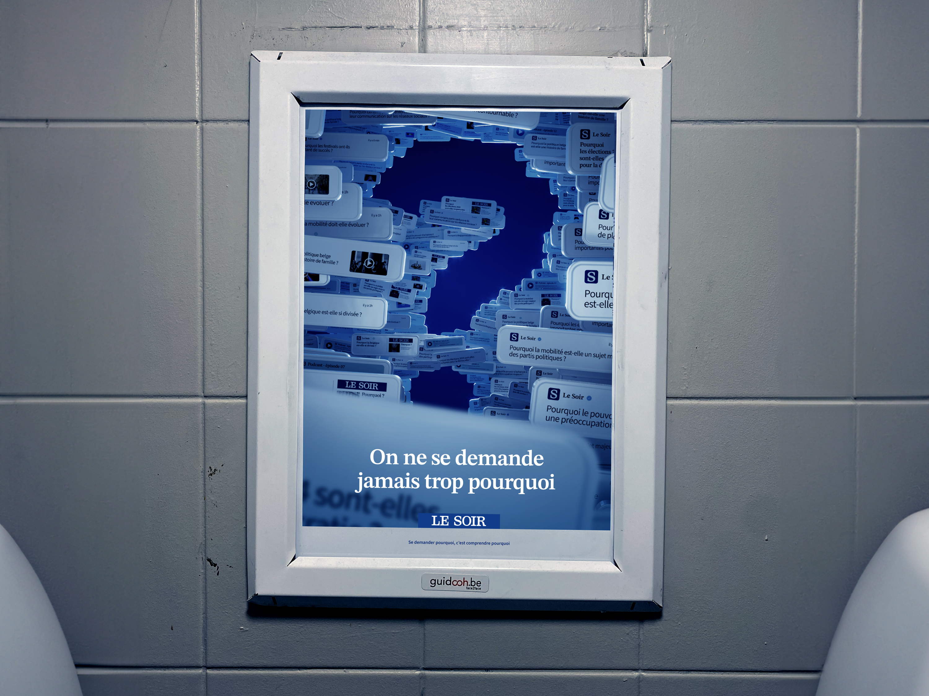 With Le Soir, it's the readers' turn to ask the right questions.