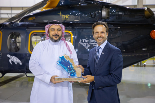 The Red Sea Development Company awards contract to The Helicopter Company for a helicopter and associated operating services