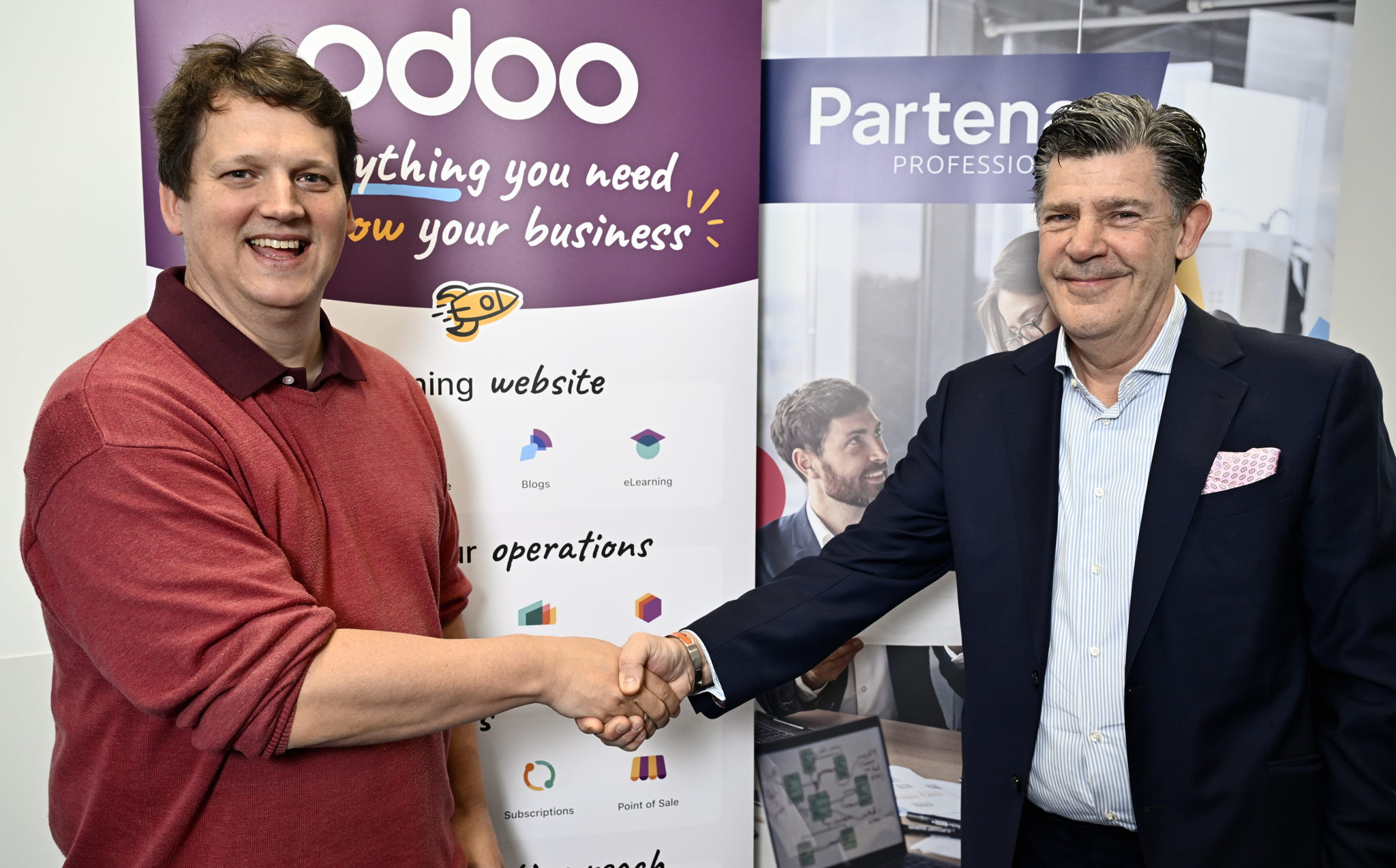 Odoo and Partena unveil major HR and payroll partnership