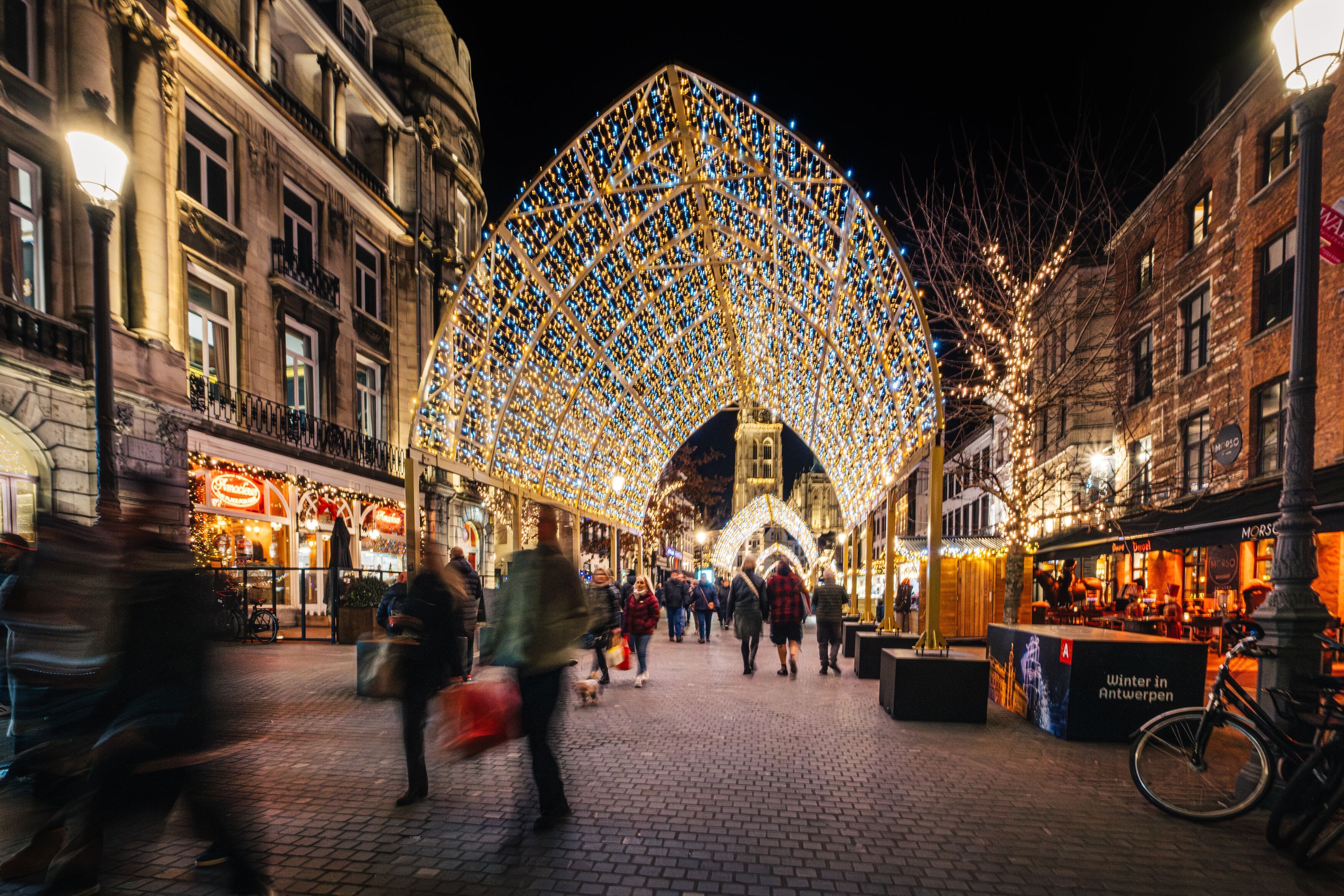 Winter in Antwerpen © Thijs De Lange