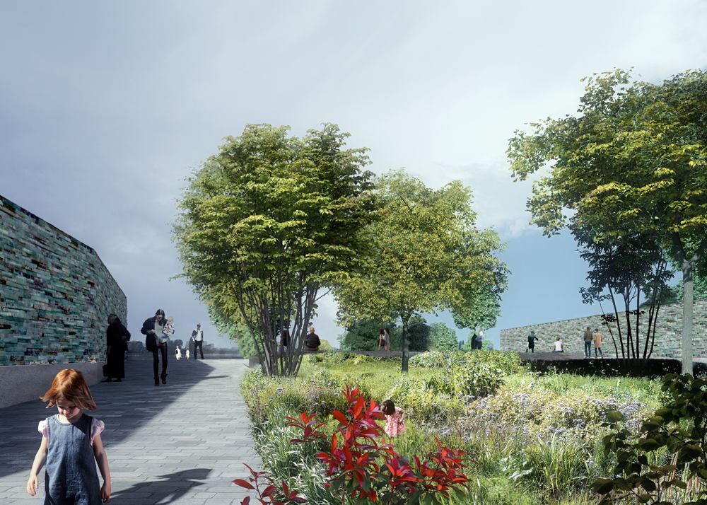 Kaaivlakte Loodswezensite gedenktuin ©Bureau Bas Smets