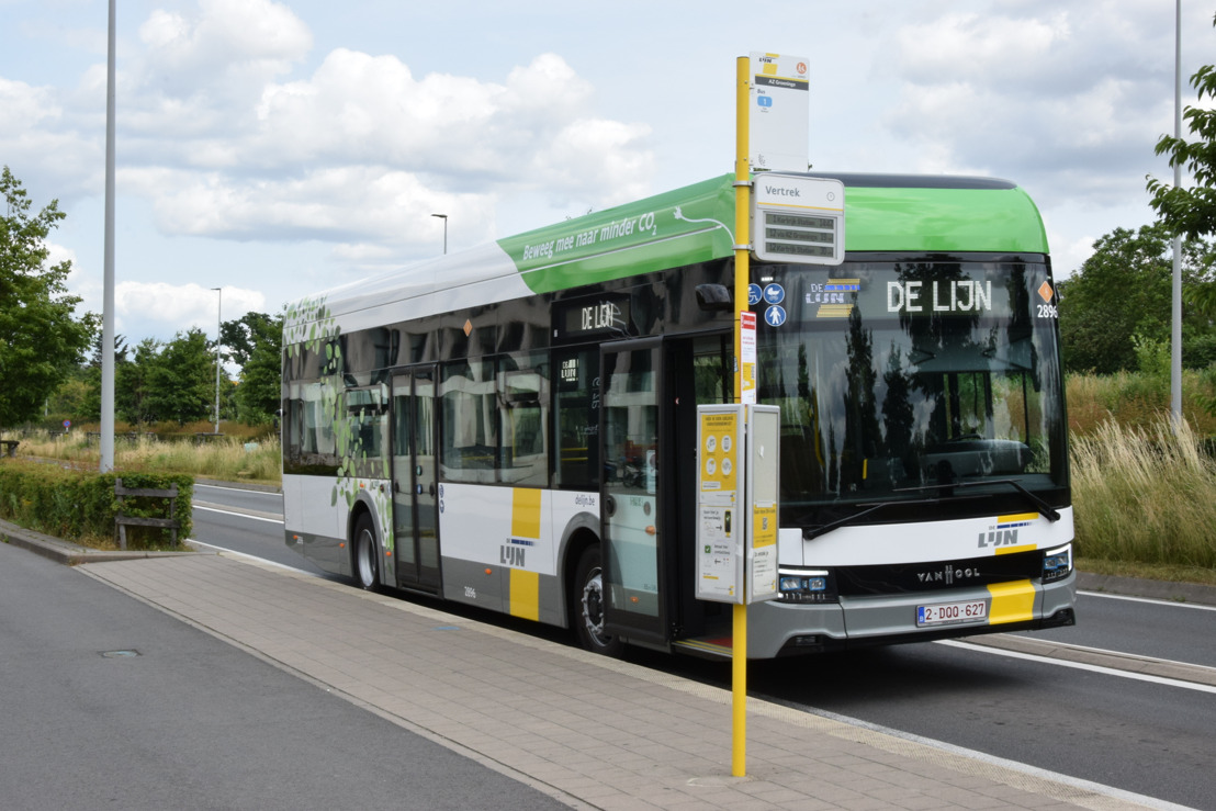 De Lijn neemt nieuwste generatie e-bussen in dienst in regio Kortrijk