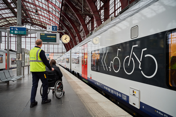 SNCB Assist : une nouvelle app  pour demander facilement une assistance pour les voyageurs à mobilité réduite