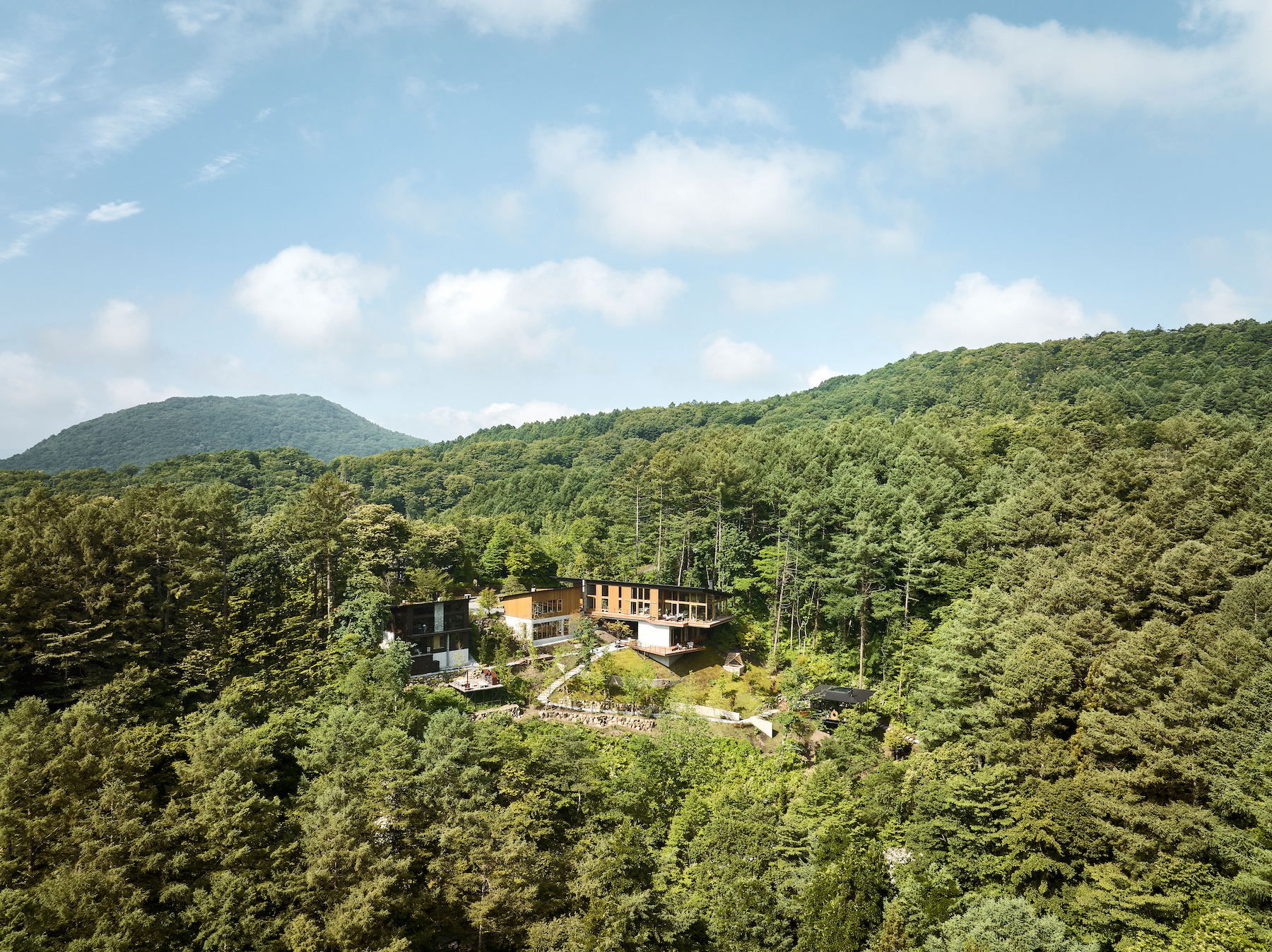 AB Concept's private residence Itsu Sho Sha, Karuizawa, Japan. Photography by: Owen Raggett