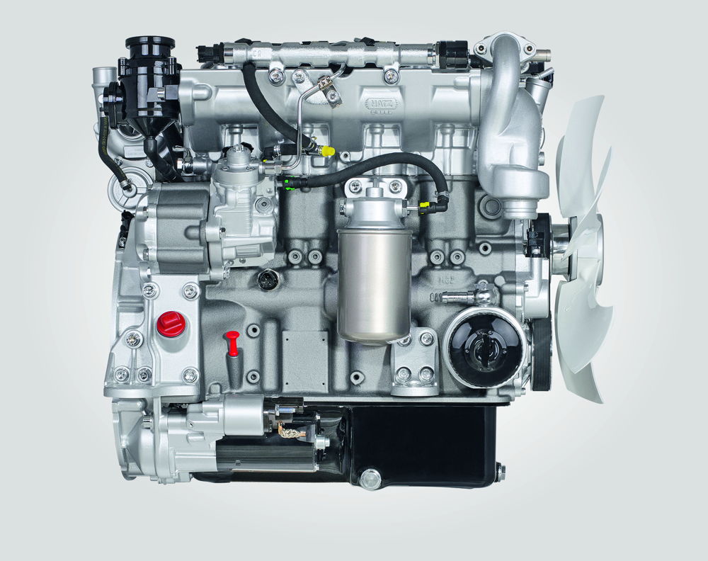 Der Hatz H50TIC punktet in Sachen Kompaktheit und Gewicht und setzt neue Maßstäbe in der Leistungsklasse bis 56 kW.