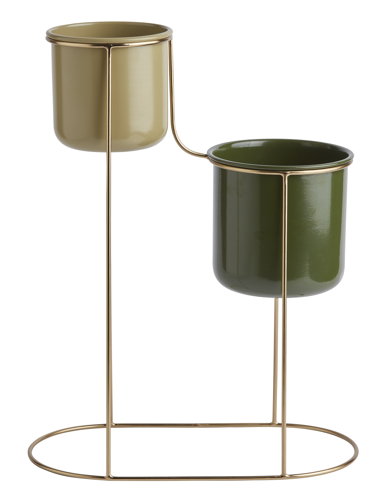 Habitat Citrine Double Plant Stand