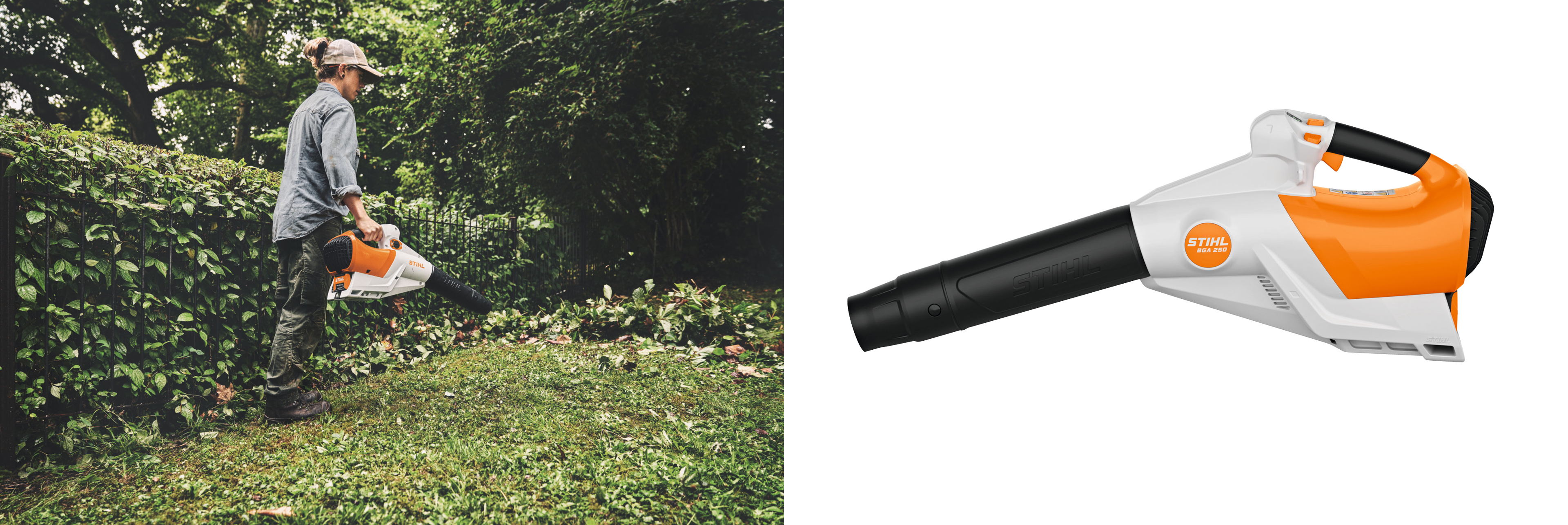 Maximale blaaskracht voor efficiënt en ergonomisch bladruimen | STIHL BGA 250