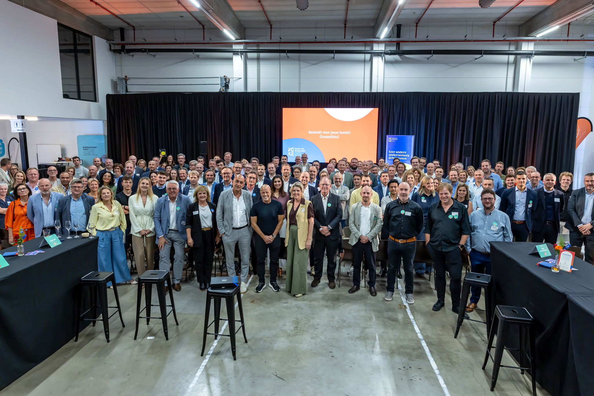 Leden van de netwerken en communities kwamen naar de kick-off met keynote van Bart Verhaeghe