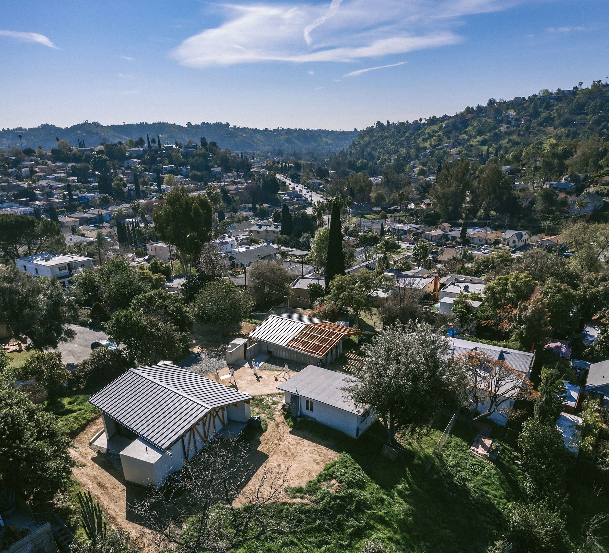 The LADG Designs an Art Studio and Residential Compound in Los Angeles' Highland Park
