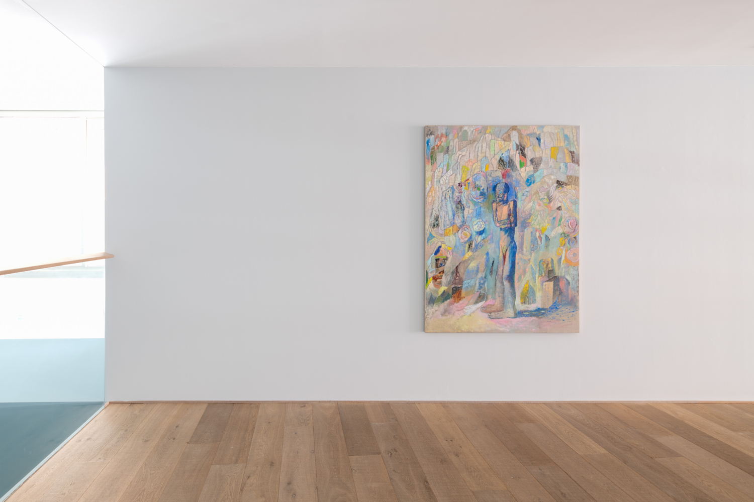 Qiu Xiaofei at Xavier Hufkens. Photo by Thomas Merle