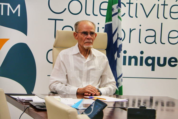His Excellency Alfred Marie-Jeanne, President of the Executive Council of the Territorial Authority of Martinique. Photo courtesy the Collectivité Territoriale de Martinique (CTM).