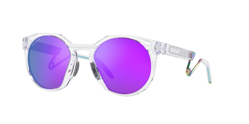 OAKLEY HSTN METAL CLEAR WITH PRIZM VIOLET (1)