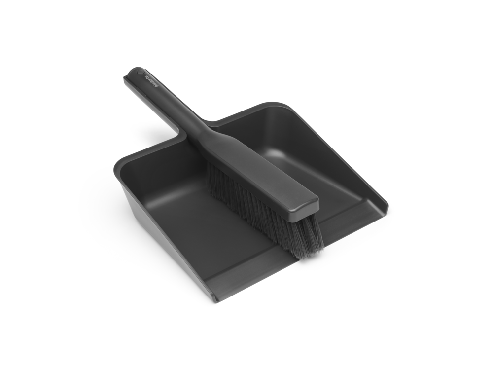 SinkSide Dustpan and Brush Set - Dark Grey - 8710755234163 Brabantia_6_NR-41297