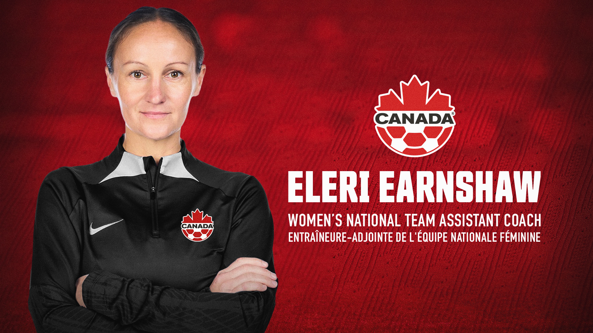 Canada Soccer nomme Eleri Earnshaw au poste d’entraîneure adjointe de…