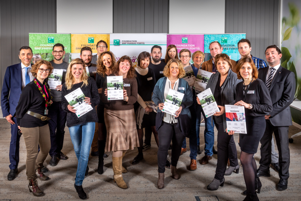 8 associations du Hainaut récompensées par un award de BNP Paribas Fortis Foundation