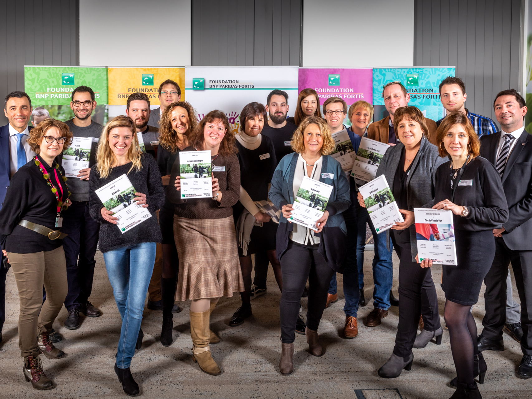 8 associations du Hainaut récompensées par un award de BNP Paribas Fortis Foundation