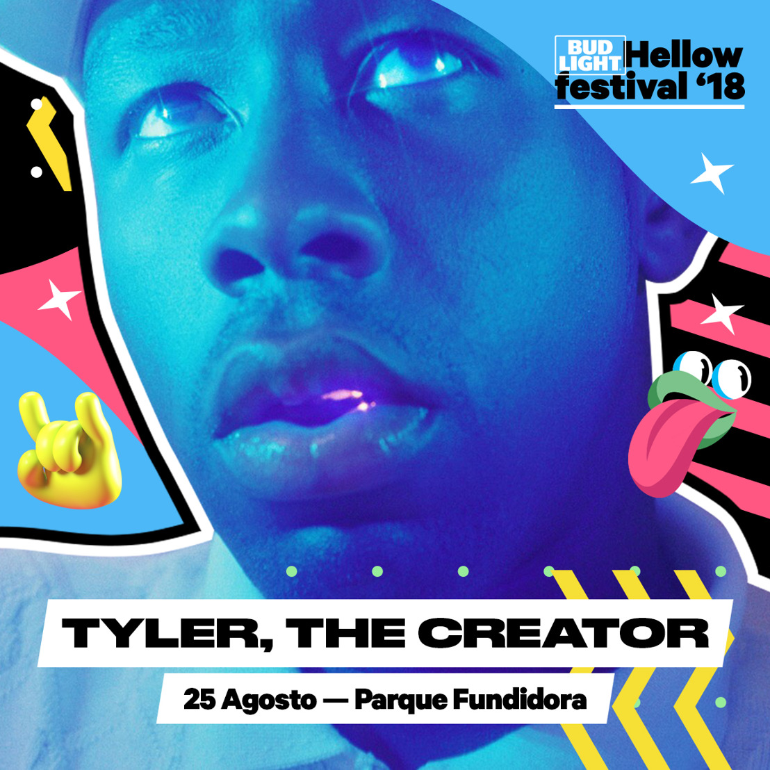 Tyler, The Creator, uno de los raperos más famosos del presente, tocará en el Bud Light Hellow Festival 2018