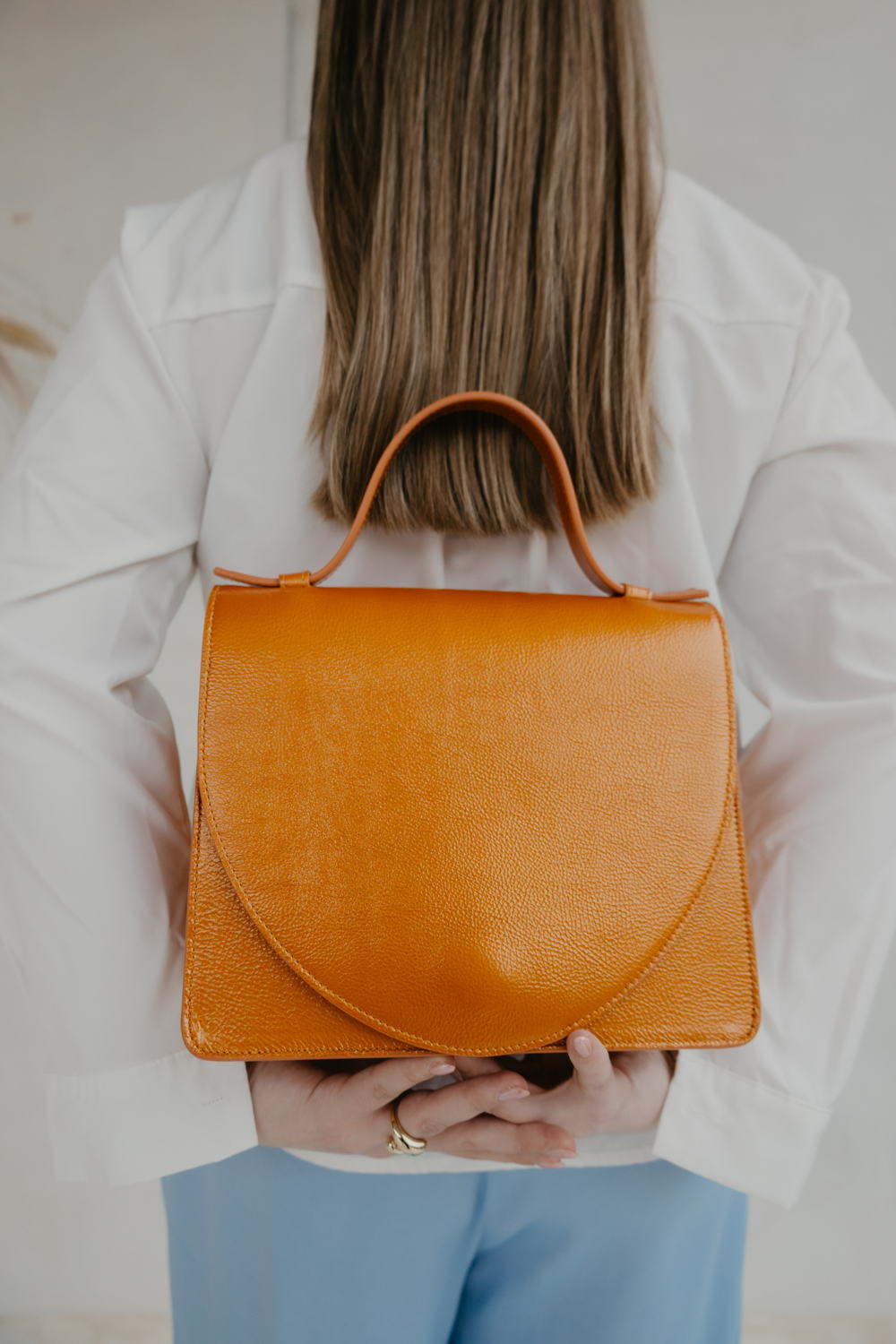 Mieke Dierckx_Mini Briefcase orange stone €475 (1)
