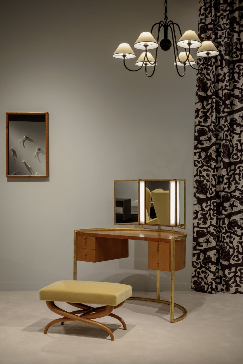 Galerie Patrick Seguin at Design Miami 2024. Image credit - Kris Tamburello. 