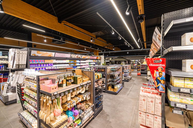 Le nouveau magasin Extra Shop à Aiseau-Presles