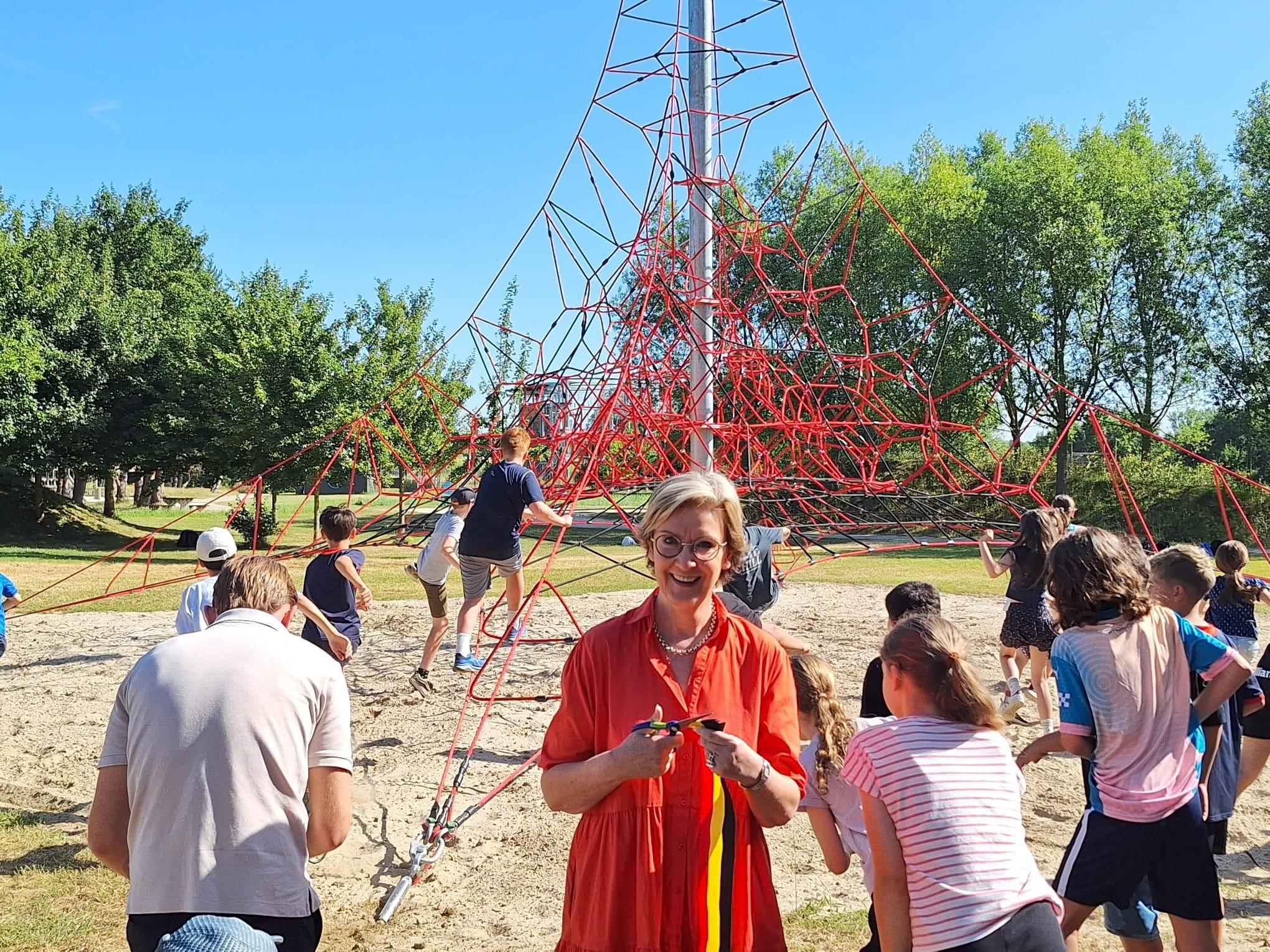 Nieuwe klimstructuren in Provinciedomein Halve Maan in Diest