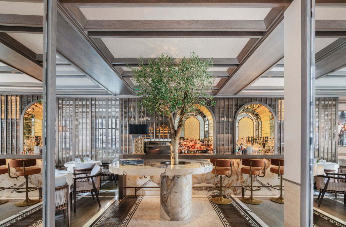 AB Concept designs Milanese restaurant: Paper Moon’s first London outpost at Raffles London in The OWO