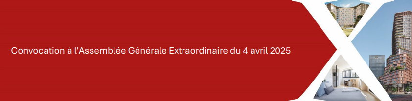 Convocation à l'Assemblée Générale Extraordinaire du 4 avril 2025