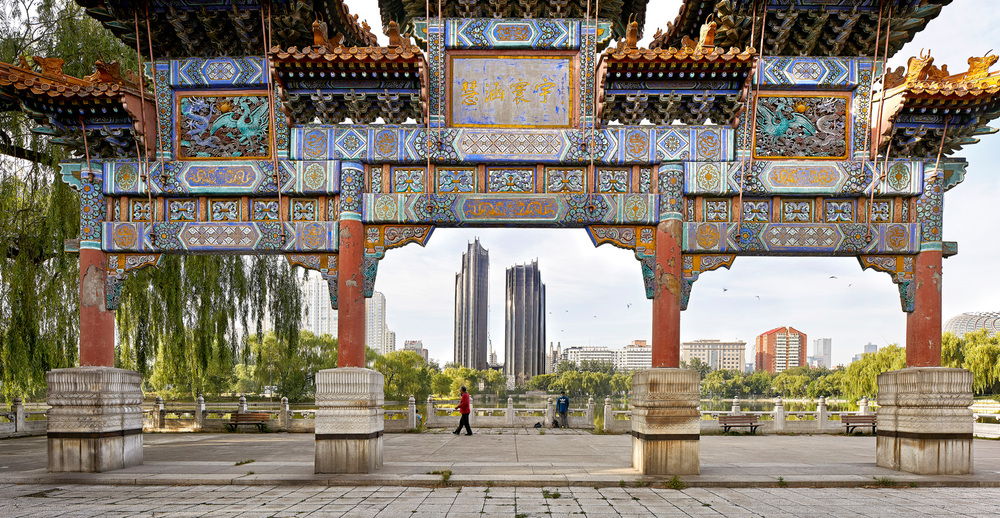Chaoyang Park Plaza, Beijing. AKG5887282 © akg-images / VIEW / Hufton+Crow