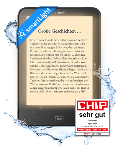 Unabhängige Tester attestieren tolino hohe Qualität.