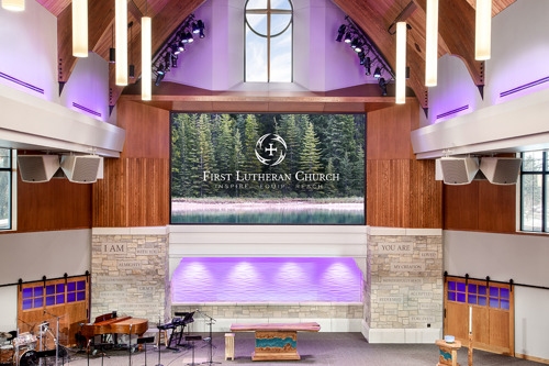 First Lutheran Church of Fargo, ND Tasks Wild I CRG, WSDG, and Tricorne Audio For Major Expansion