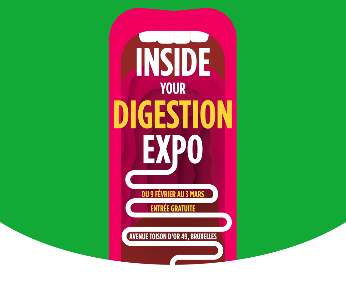 Une nouvelle exposition dédié à la santé intestinale arrive à Bruxelles : “Inside Your Digestion”