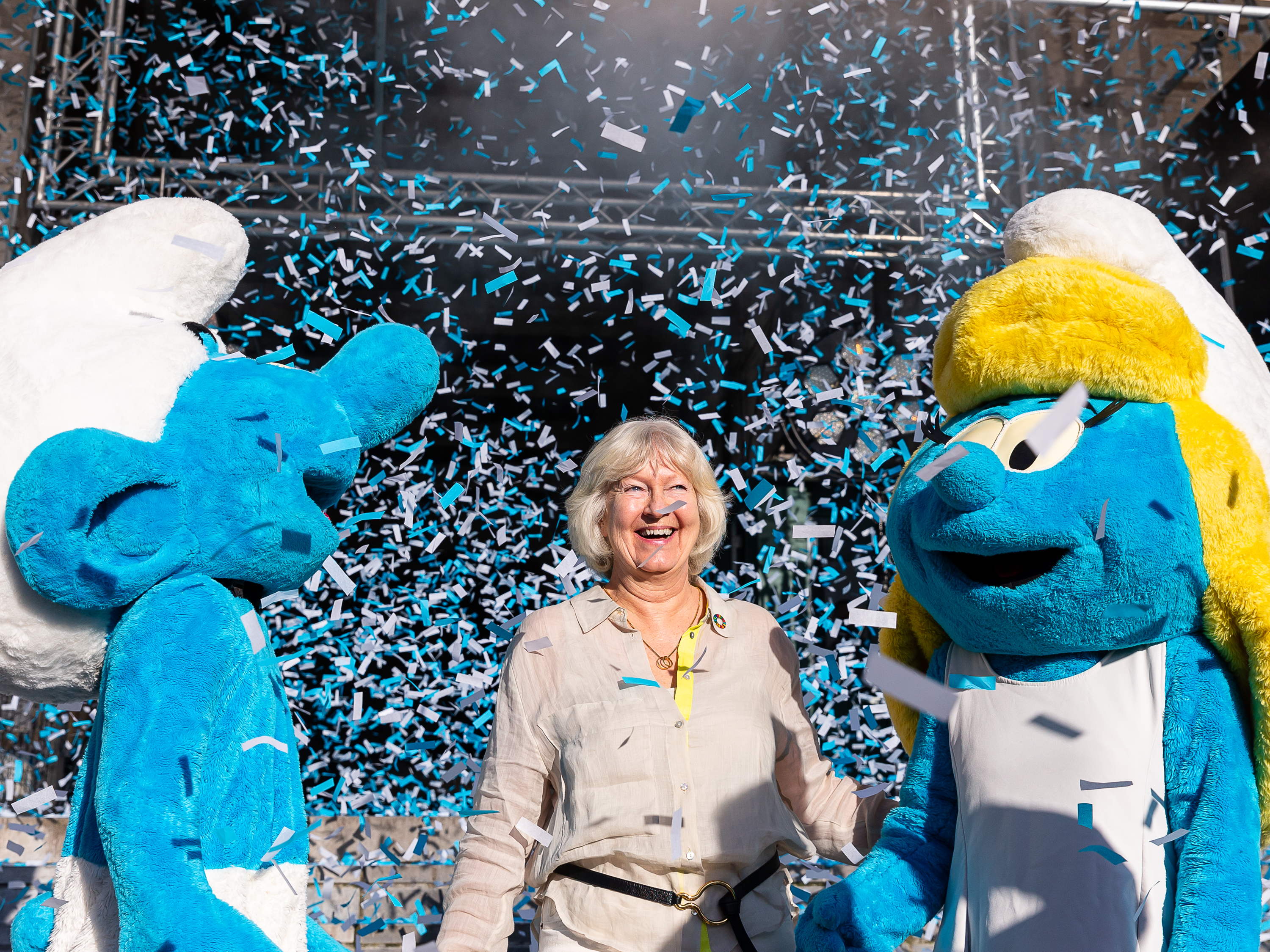 Het Smurfenavontuur blijft betoveren: 80.000 bezoekers en verlengd tot 9 maart