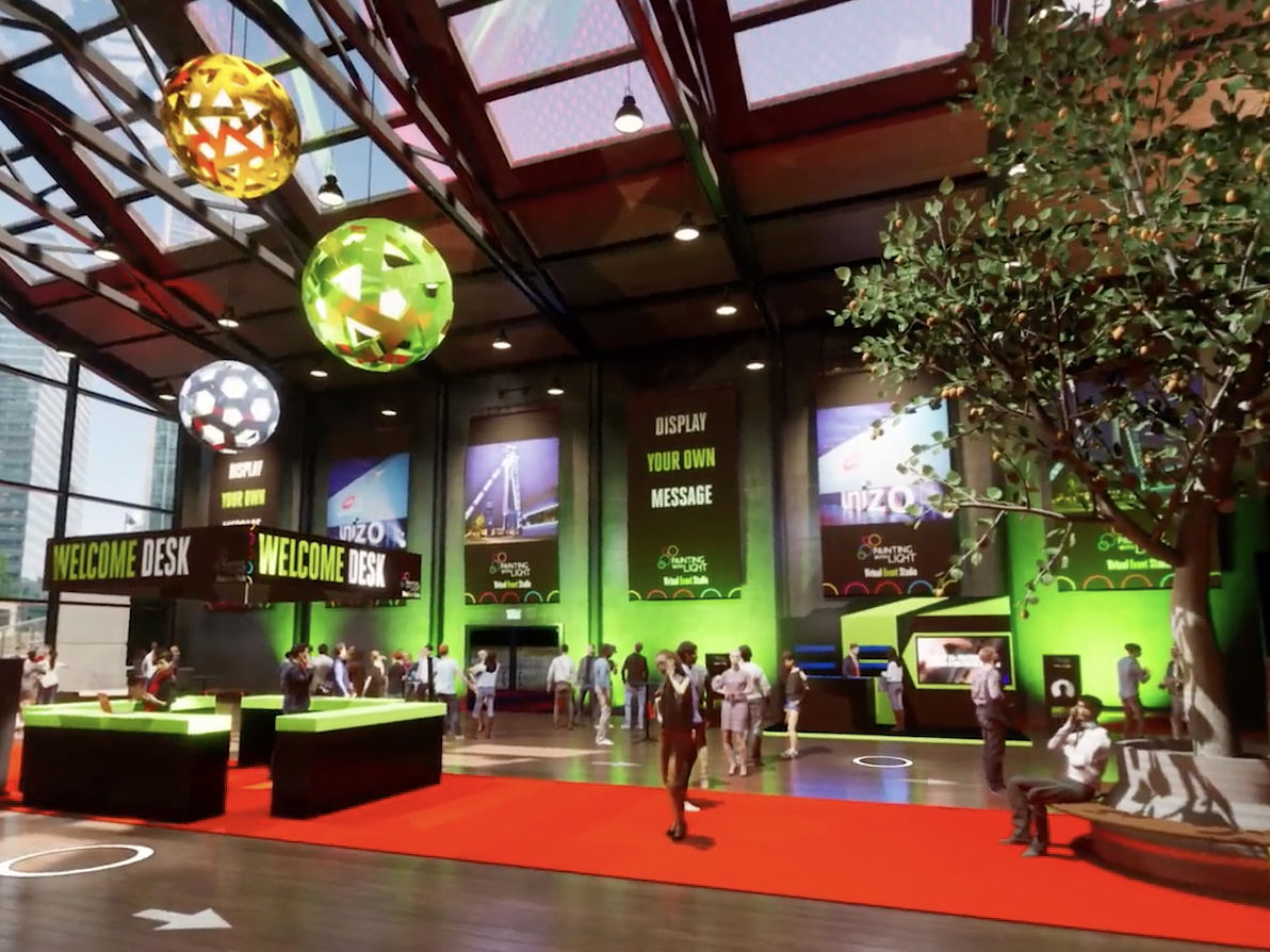 Painting with Light launches new Virtual Event Expo interactive and intuitive 3D-platform