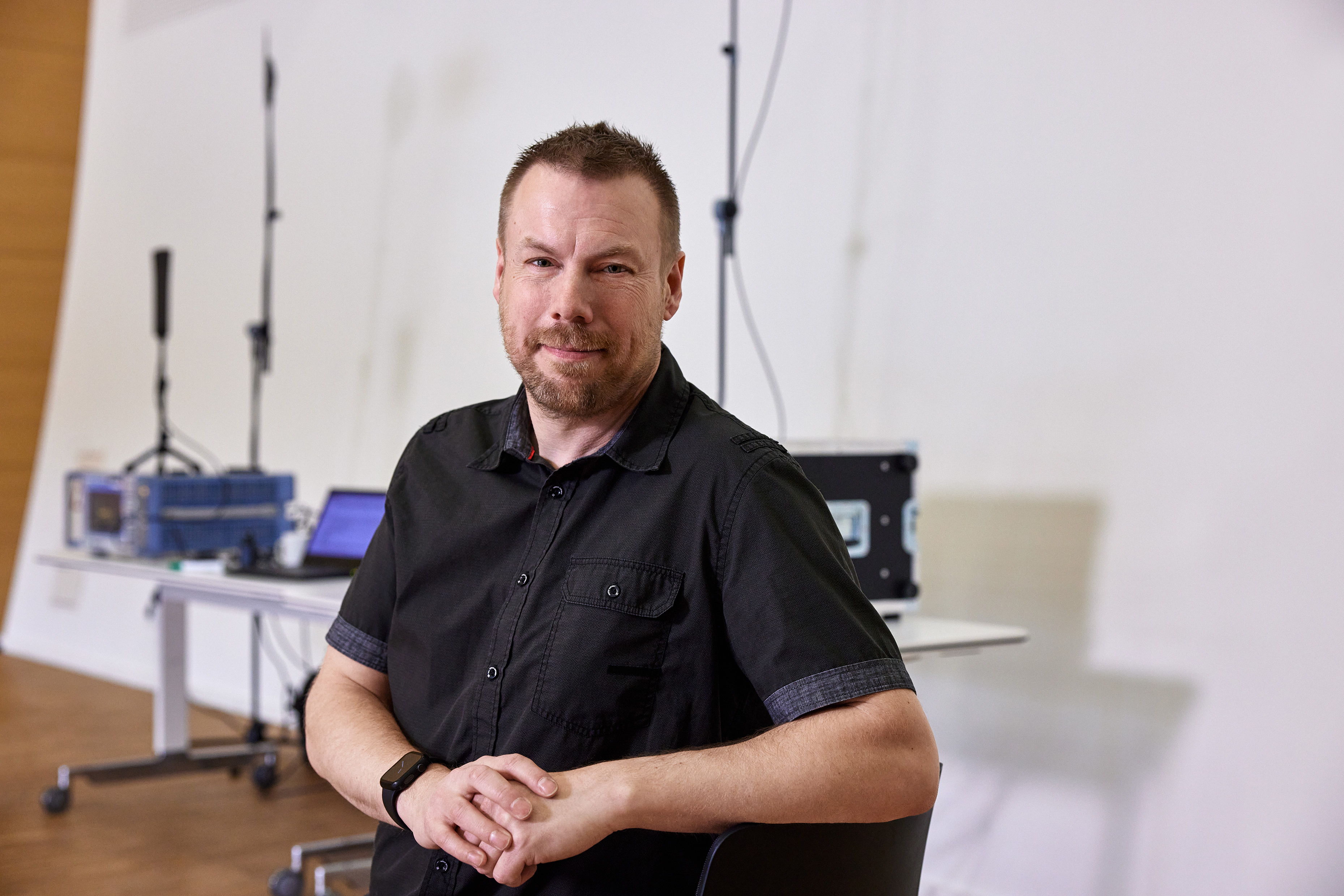 Jonas Naesby, Anwendungsingenieur bei Sennheiser und Inhaber eines Unternehmens für Frequenzkoordination