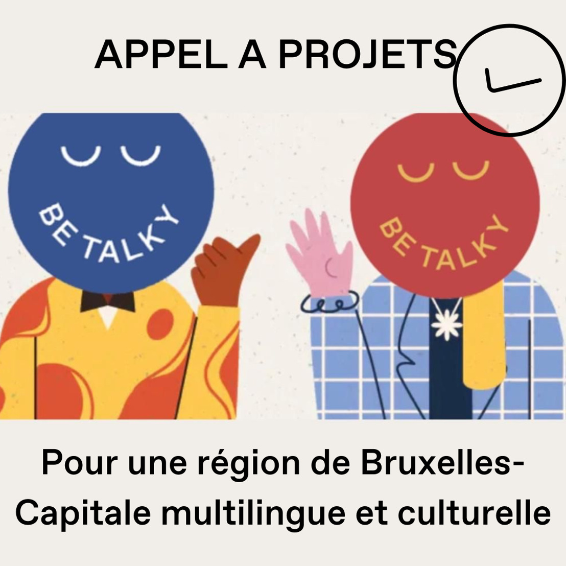 Douze projets culturels reçoivent un soutien via BeTalky.brussels 